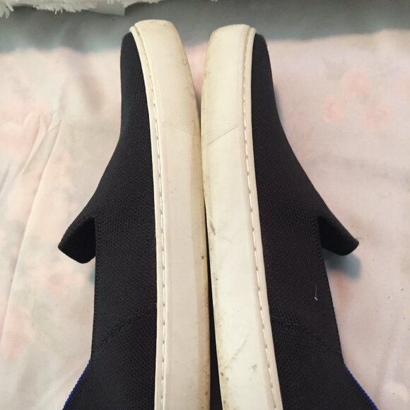 Rothy's Womens Size 7.5 Black Slip on Comfort Shoe Washable - Picture 11 of 12
